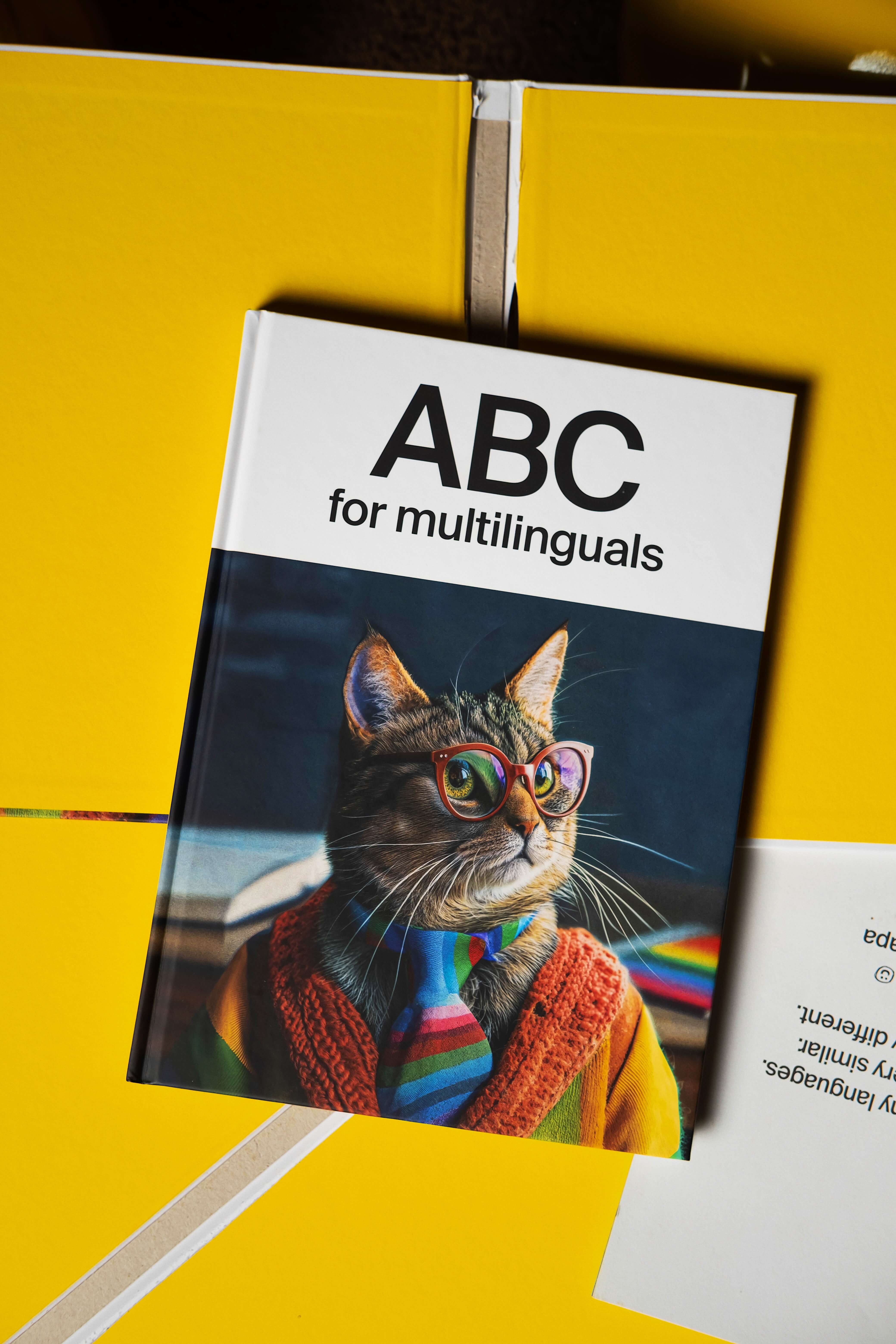 ABC for Multilinguals — book design by Booko Studio