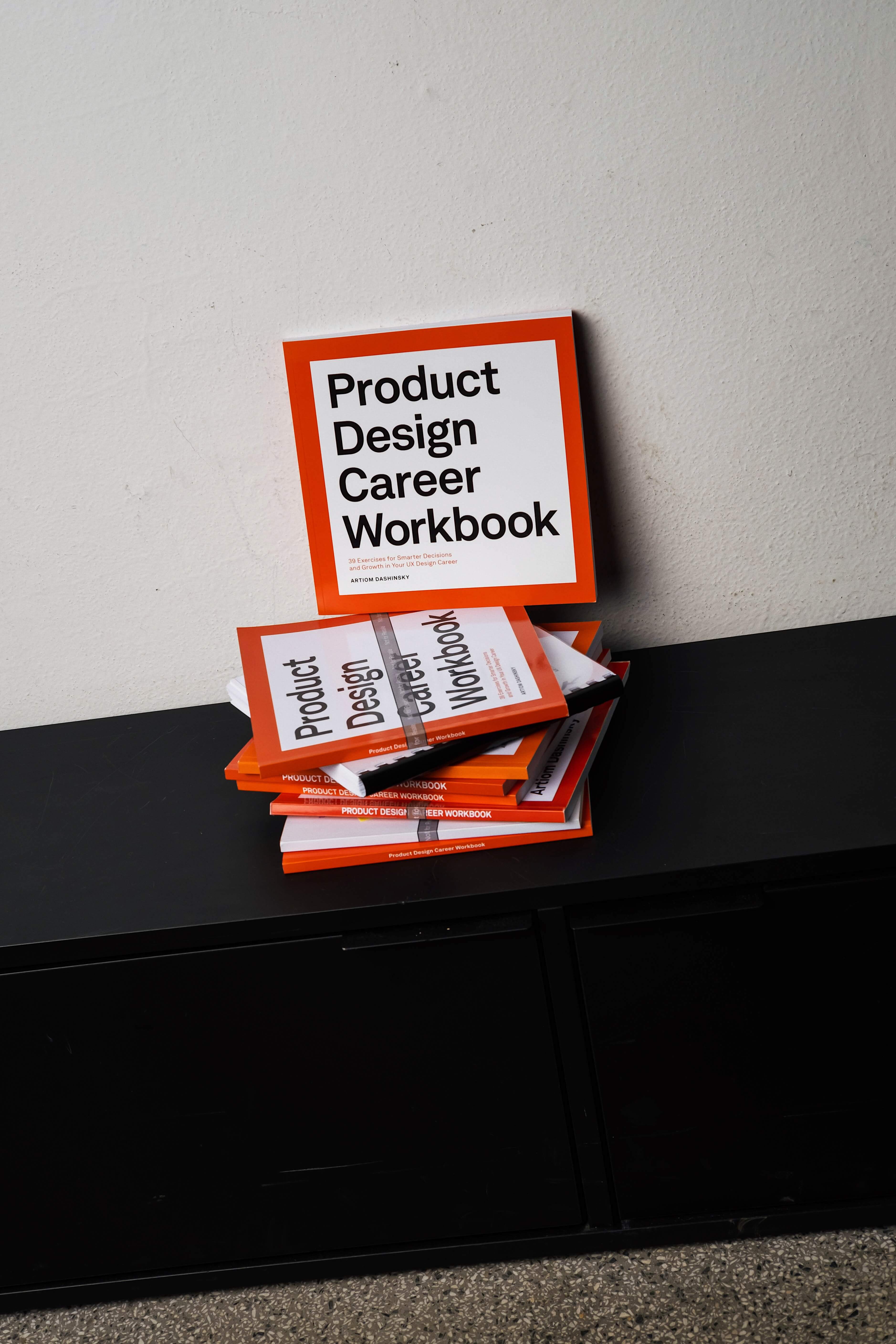 Product Design Career Workbook — book design by Booko Studio